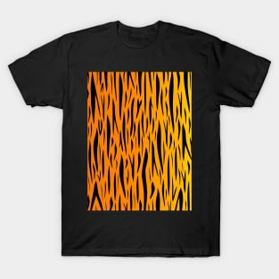 ORANGE Tiger Stripes T-Shirt